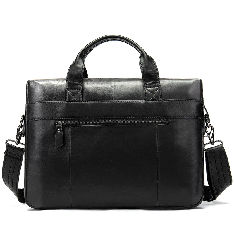 WESTAL حقيبة رجالية جلد طبيعي حقيبة ساعي بريد للرجال جلدية الكتف الحقائب المحمولة 14 Crossbody أكياس للرجال حقائب الذكور 9005