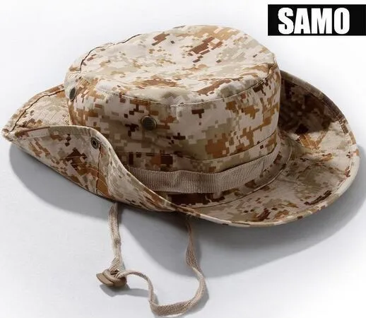 

Military Army Bonnie Hat Hunting Hat Round-Brimmed Sun Bonnet Hat Outdoor Camping Fishing Cap