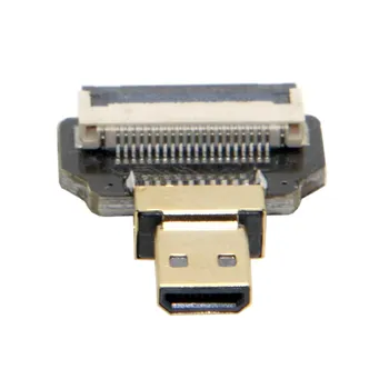 

Jimier CYFPV Micro HDMI Type D Male Standard Straight Connector for FPV HDTV Multicopter Aerial Photography