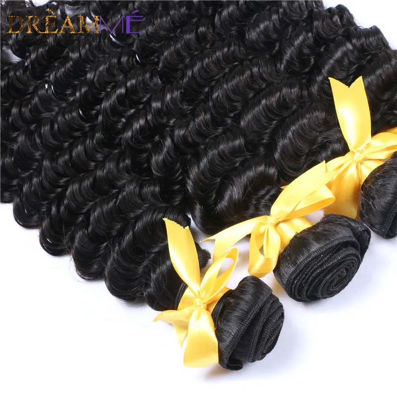 kinky curly human hair extension with 13x4 lace frontal closure (3)