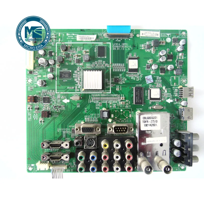 Материнская плата для телевизора LG 32LF30FD/42LH40FD/47LH40FD CE LC91A EAX60736302|Запасные части| |