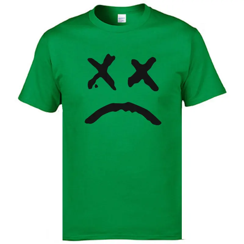 green black Летняя Новинка, футболка, музыка, мужские Графические футболки, рэп, футболка, мужская, хлопок, хип-хоп, большие размеры, удобная хип-хоп Футболка - Цвет: green black