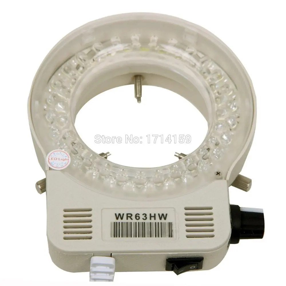 

AmScope 56 LED Reinforced Microscope Ring Light Illuminator with Dimmer for Stereo Microscope