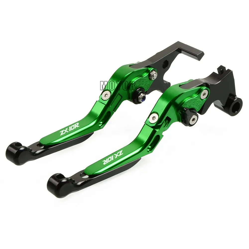 Регулируемые рычаги тормозного сцепления мотоцикла для Kawasaki ZX 10 12 6 9 R 636 RR ZX10R ZX12R