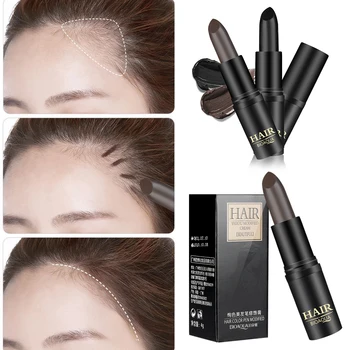 

1PC Black Brown Temporary Hair Dye Cream Mild Fast One-off Hair Color Pen Cover White Color Hair DIY Styling Beauty Makeup Tools