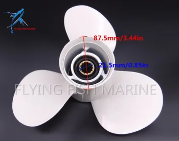 

Outboard Motor Aluminum Alloy Propeller 11 3/8x12 for Yamaha 25HP 30HP 40HP 45HP 50HP 55HP 60HP 69W-45952-00