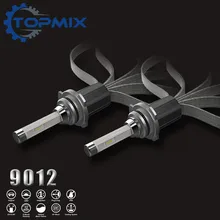 1 комплект 60 Вт 7200Lm 6000 K R4 9012 HIR2 светодиодный фар Conversion Kit ETI LED Авто Мото спереди передняя фара для вождения