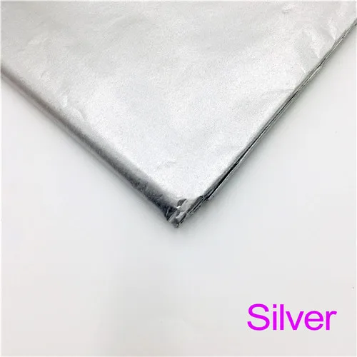 Silver 10 листов/мешок папиросная бумага цветок 50*66 см подарочная упаковка украшение дома праздничные и вечерние, Свадебные DIY подарочные упаковочные материалы - Цвет: Silver