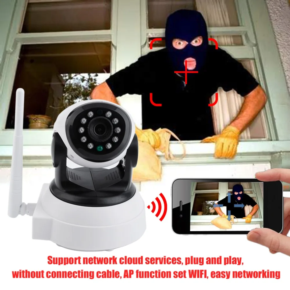 

960P IP Camera Wireless Smart Network Camera Home Security Baby Night Monitoring EU Plug