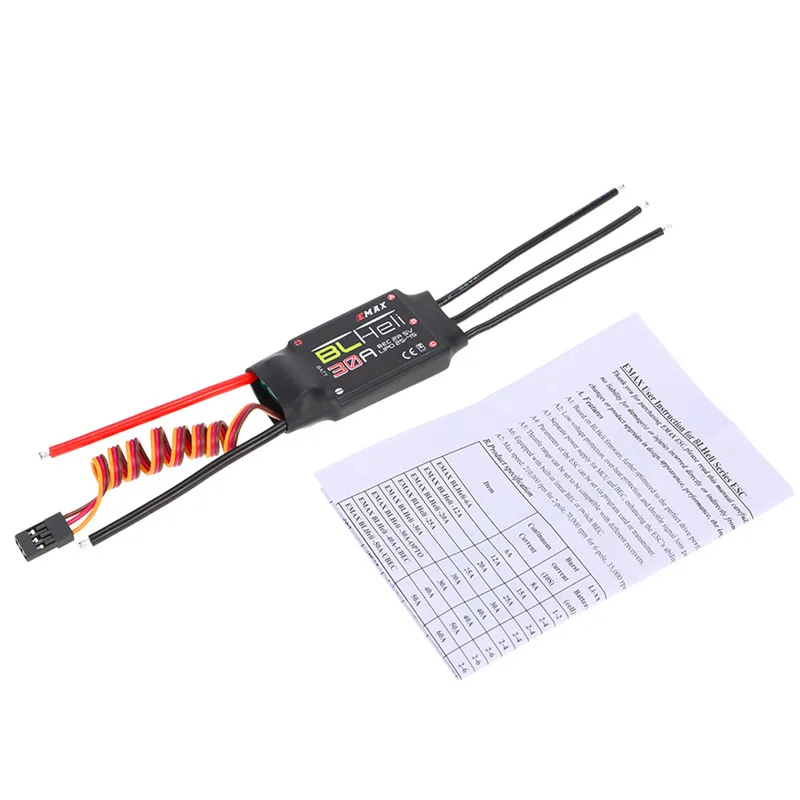 EMAX BLHeli программа ESC 6a 12A 20A 30A (2 ~ 4 s) ЦМП бесщеточный Скорость контроллер| |
