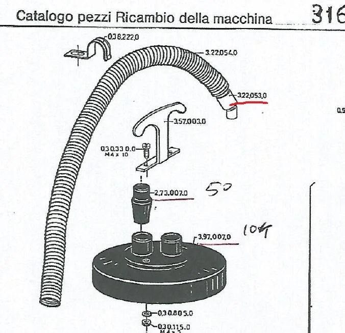 

Lonati Goal GL316 Hosiery Machine Use Bast Pipe Fittings 3220530