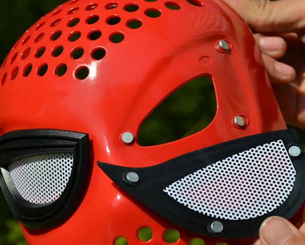 Снова в школу сезон Человек-паук faceshell Человек-паук облегающая одежда маска аксессуары