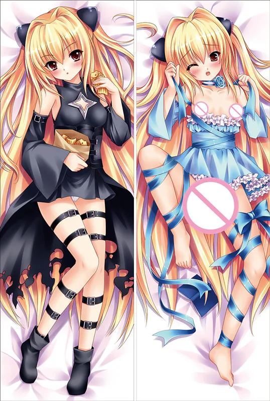 Наволочка для подушки MMF To Love Ru (To LOVEru Toraburu ) наволочка Mikan yuki & Yami Golden dark Momo