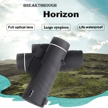 Новая оптическая мини 10x42 портативный монокуляр телескоп противоударный Монокуляры Телескопы для кемпинга путешествия