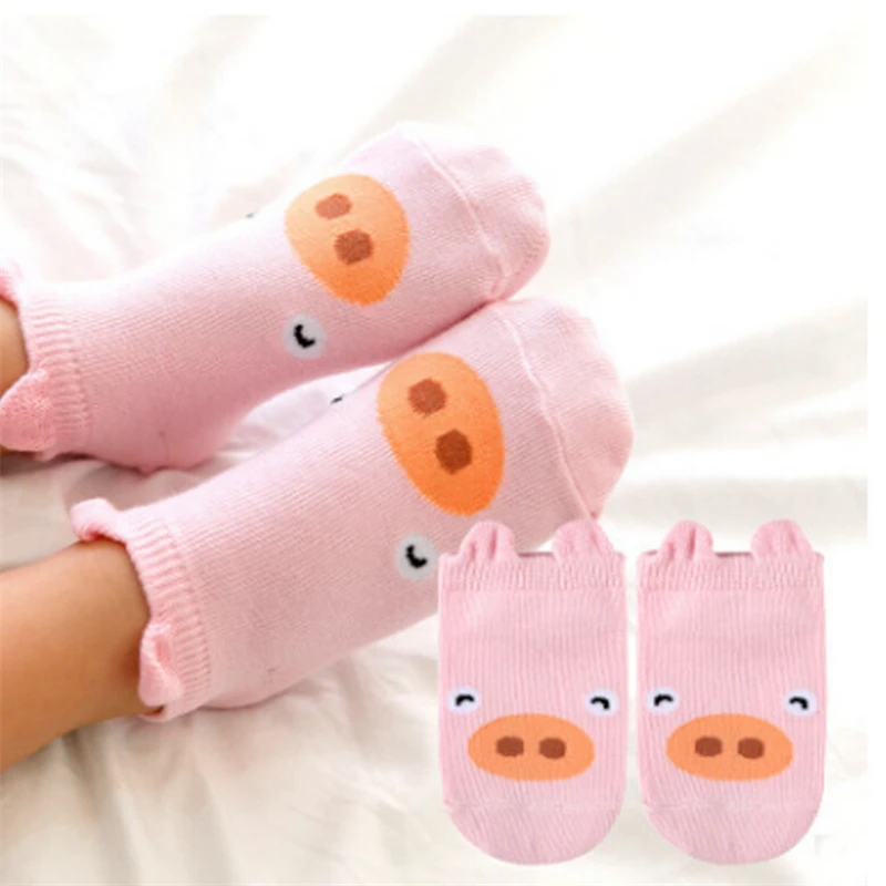 

Fashion Unisex Baby Socks Cute 3D Animal Printed Low Cut Ankle Sock Casual Cotton Newborn Infant Toddler Baby Boys Girls Socks