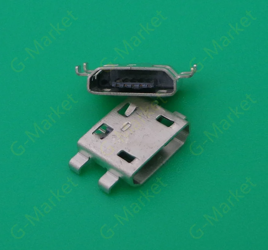 4DIP 5P Micro USB коннектор V8 порт зарядки гнездо разъем для планшетного ПК мобильный
