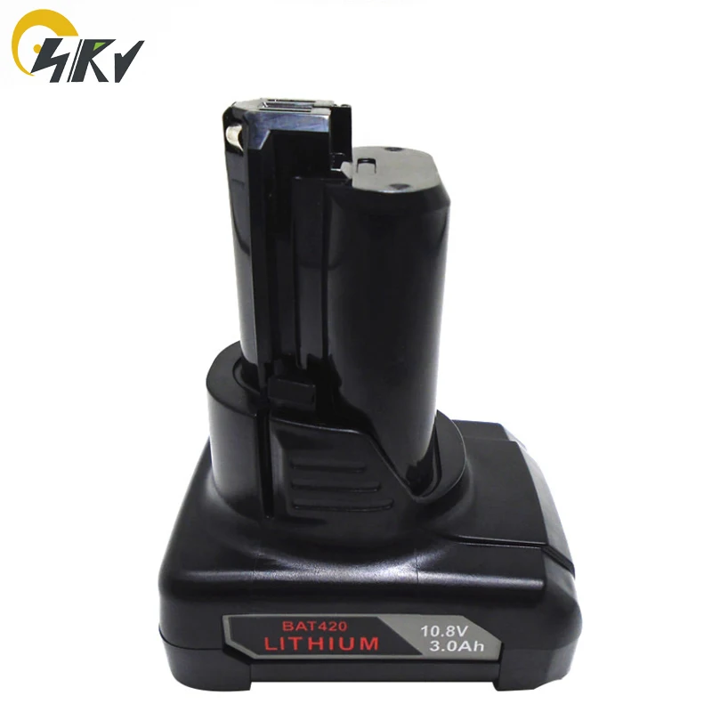 12V BAT412 BAT414 BAT420 10 8 V литий ионная аккумуляторная батарея для Bosch 12 вольт макс