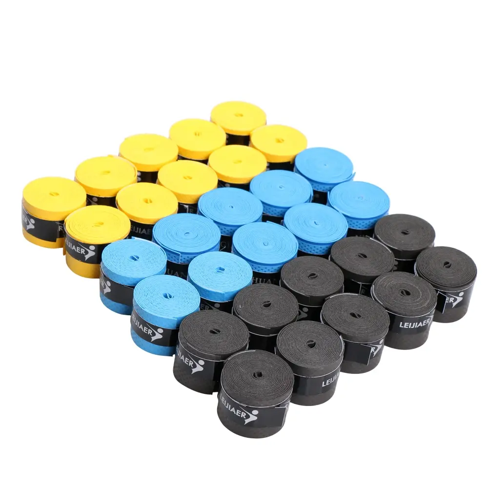 

Tennis Racket Over Grips Anti-Skid Sweat Tape Badminton Racquet Over Grip Fishing Rod Sweat Band Grip Absorbed Wraps