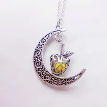 Exclusive Design Antique Silver Brass Locket Necklace Perfume Fragrance Essential Oil Aromatherapy Diffuser