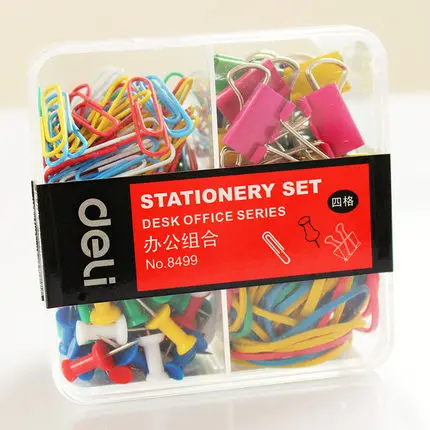Metal Portfolio Promotion For Promotional On Office Supplies Combination Paper Clip Work Nails Elliot Folder Rubber Band Optimal Stationery Portfolio Suite Set