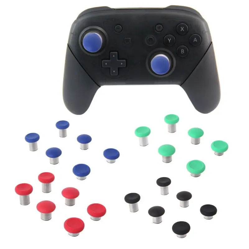 

6Pcs/Set Swap Thumb Analog Sticks Grips Stick D-Pad Bumper Trigger Button Screw Driver Gamepad Replacement for Xbox One Elite