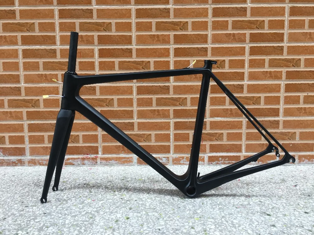 Flash Deal classic design FASTERWAY PRO full black with no logo carbon road bike frameset:carbon Frame+Seatpost+Fork+Clamp+Headset,free ems 1