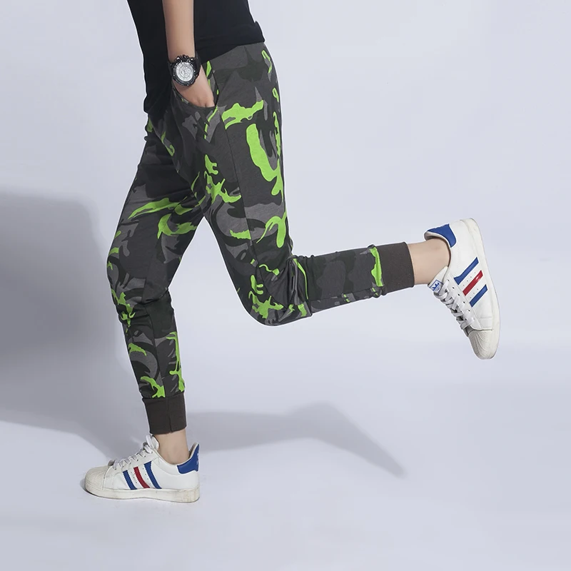 2018 New arrived Military Cotton Cargo pants Casual Ankle length Harem Pants Loose Comfortable