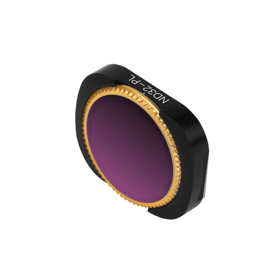 Оптический стеклянный фильтр для объектива для DJI Osmo Pocket Vlog фильтры ручной карданный Объектив Аксессуары MCUV/CPL/ND/ND-PL Регулируемый угол наклона - Цвет: ND32-PL