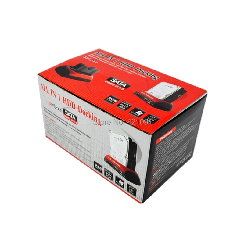 2.5 3.5 Inch IDE SATA Hard Drive Base with Card Read 10