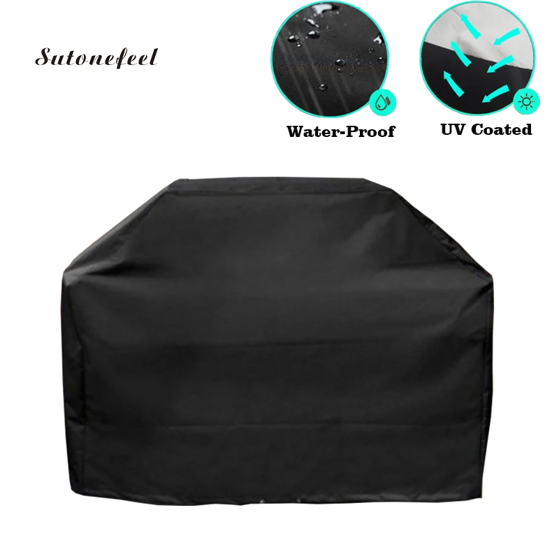 

BBQ Covers to Resist Rain and UV Oxford Dust Cover for BBQ Grill Barbecue Cover Case to Protect Gas Charcoal BBQ Accessories