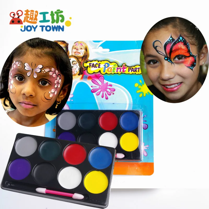 

Easy to wash Body face paint Halloween makeup children face safe non-toxic watercolor Acrylic Paints face pigment