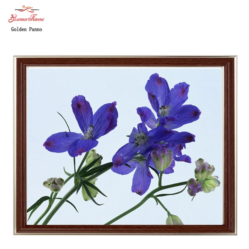 

Needlework,DIY DMC 14CT 11CT printed Cross stitch,Embroidery kits flower white canvas Counted Cross-Stitching