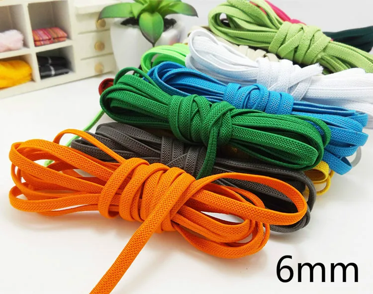 6 mm flat elastic notebook bind rubber bandin Cords from Home & Garden