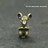 Mini Cute Brass Chinese Zodiac Animal Statue Decoration Ornament Sculpture Incense Holder Home Office Desk Decor Funny Toy Gift ► Photo 2/6