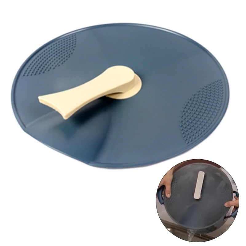 

New Multi-function Cooking Tools Cookware Parts Boil Over Spill Lid Stopper Oven Safe For Pot Cover