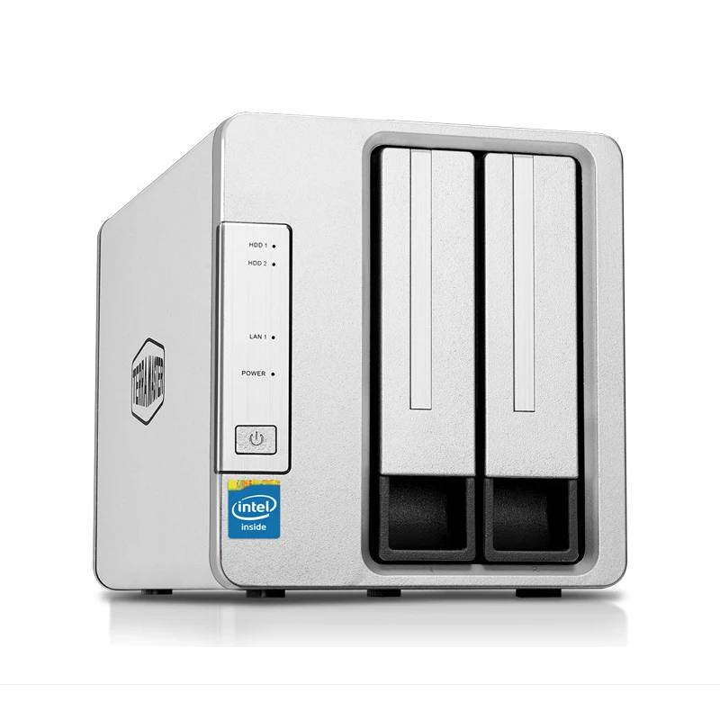 2bay HDD NAS персональная облачная система хранения данных 64bit 2 Гб Память * RJ 45 G Ethernet