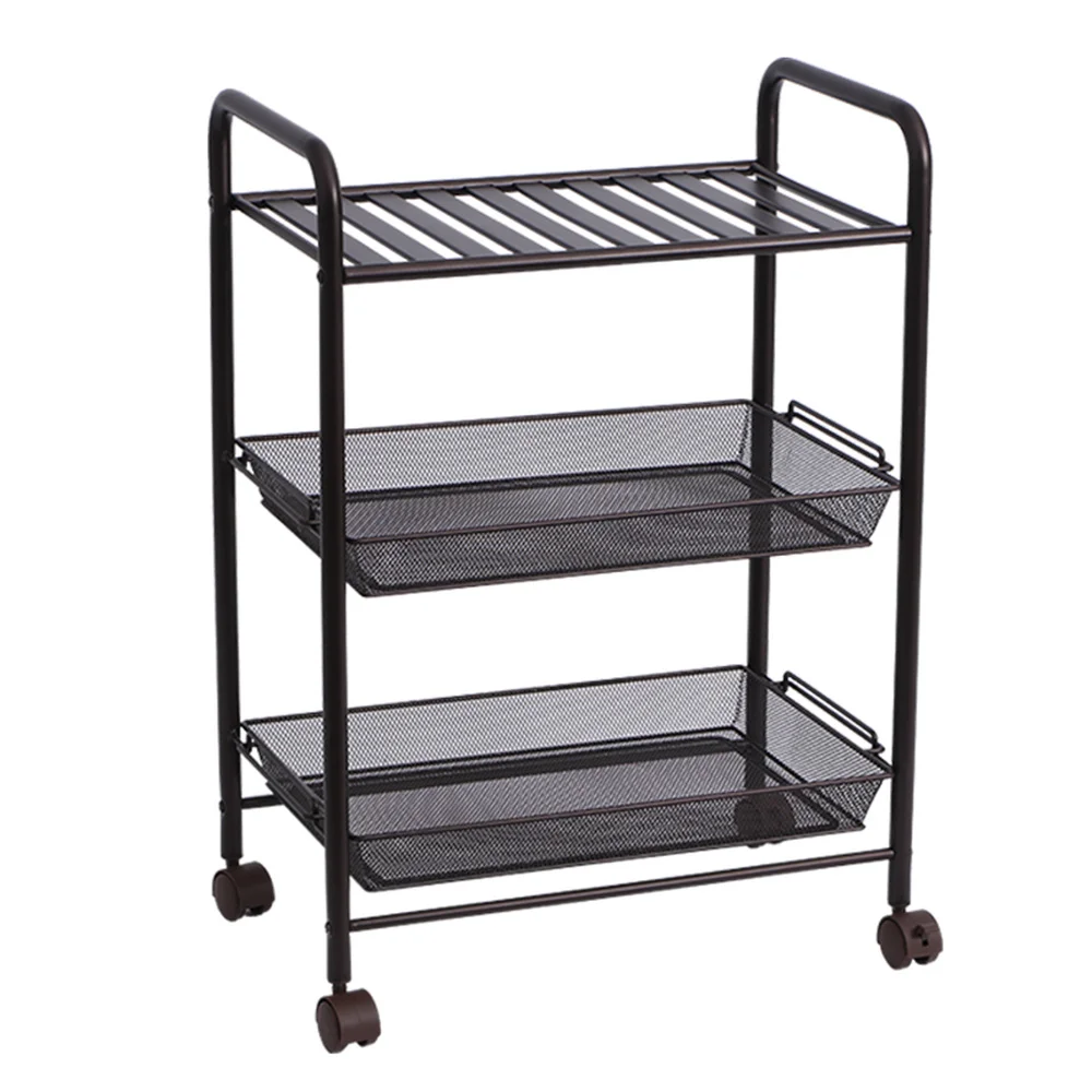 Aliexpress Home Kitchen Rack Floor 3 Layer Shelf Multi Home Kitchen Rack Floor 3 Layer Shelf Multi Function Cart Finishing With Wheels Removable Storage Wx8201720