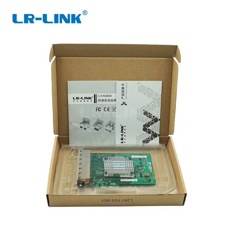 LR-LINK 2006PT шесть портов Gigabit Ethernet RJ45 промышленная карта PCI Express Lan сетевая карта серверный адаптер Intel I350 NIC