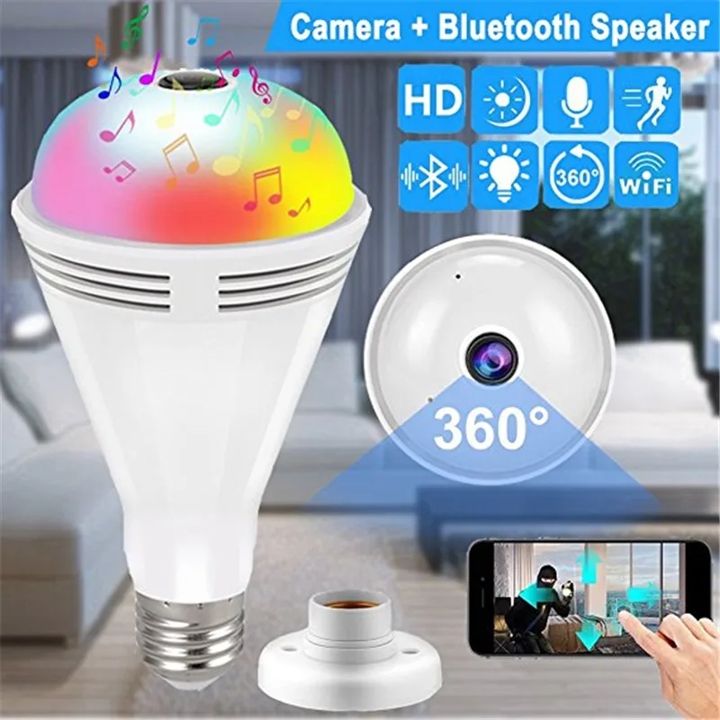 Di sicurezza Della Macchina Fotografica 960P HD di Musica di Bluetooth Speaker IP Della Macchina Fo