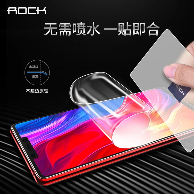 ROCK полное покрытие мягкая Гидрогелевая защита экрана пленка для Xiaomi Mi 8 SE