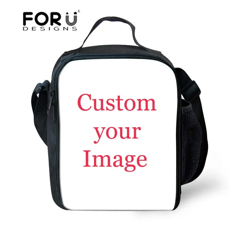 FORUDESIGNS Customized Your Logo Pattern Women font b Lunch b font font b Bags b font