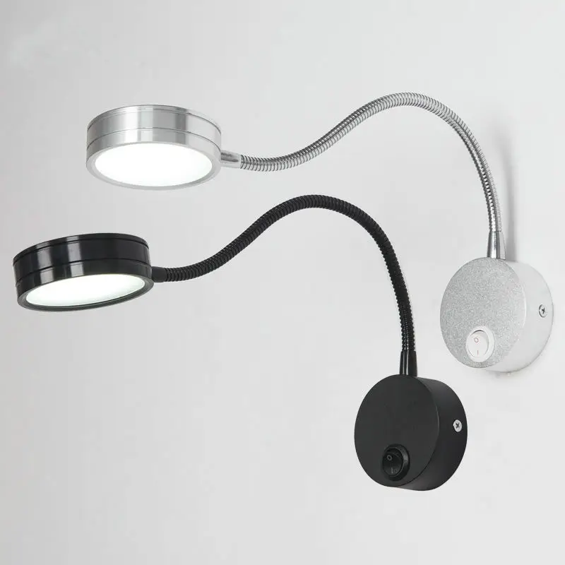 Wandlamp светодиодные Настенные светильники 5 Вт с переключателем Ac90 260v Спальня
