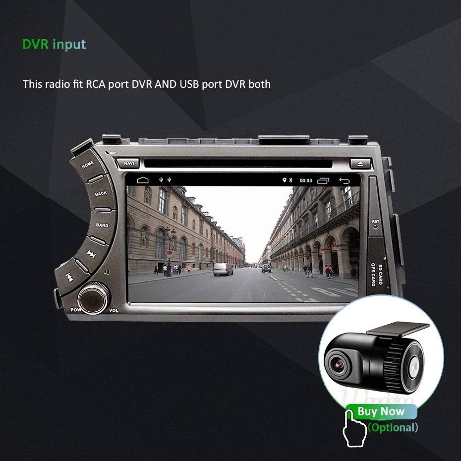Perfect Android 9.0 DSP IPS 4G 64G AV Output 2 DIN CAR DVD PLAYER For Ssang yong Ssangyong Actyon Kyron GPS Radio Multimedia Screen PC 29