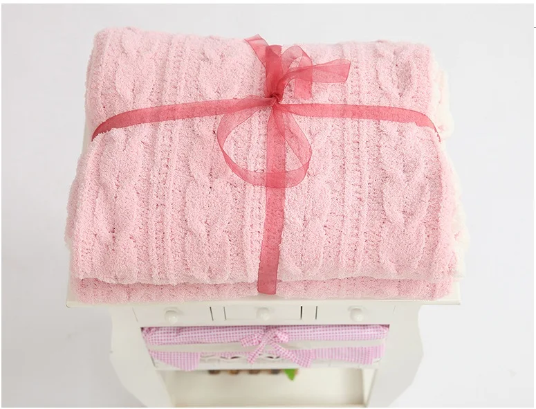 

Free Shipping Ice cream Stripe Style Summar Soft Blanket on Bed Car Airplane Coral Fleece Warm Siesta Throw Nap Quilt 120x180cm