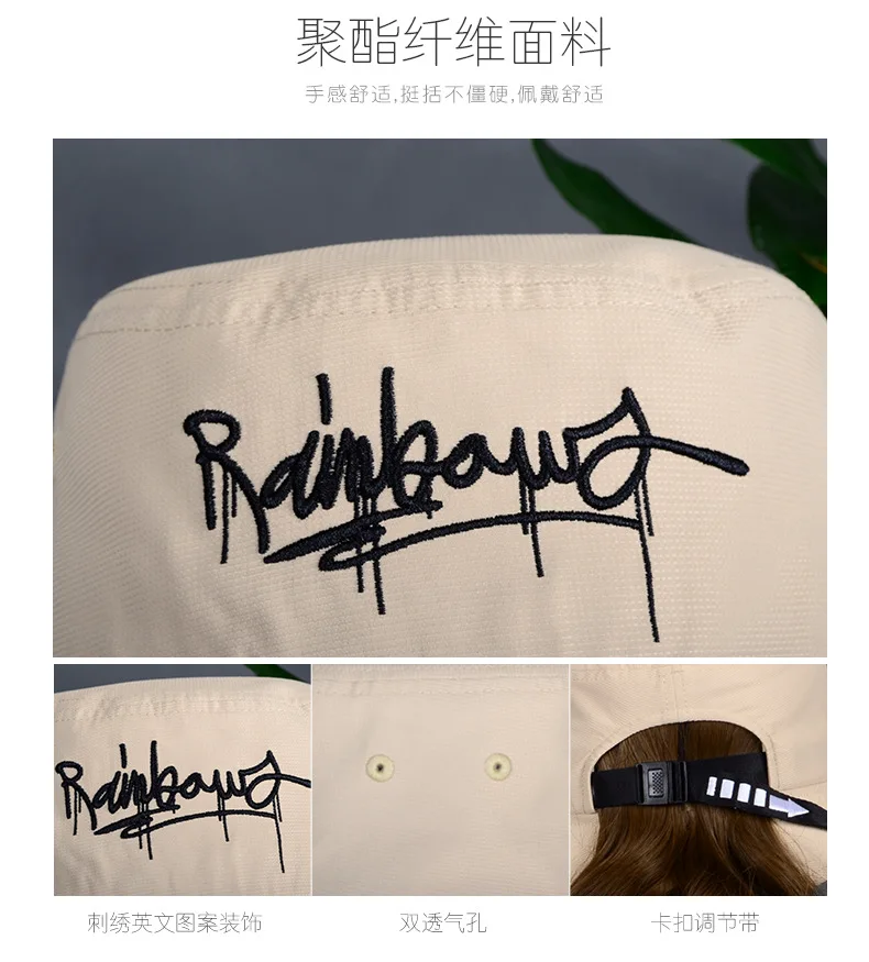 Вышивка буквы snapback Панама, шляпа-Панама женская Мода Регулируемая Рыбацкая шляпа плоский Топ летняя спортивная шляпа от солнца хип хоп Кепка