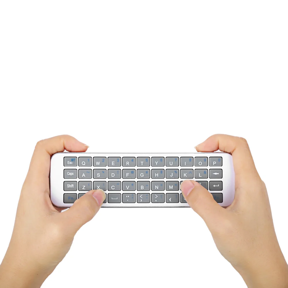 Новый IPazzPort KP 810 30B Многоязычная Беспроводная Bluetooth клавиатура для пожарной ТВ