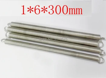

1*6*300mm metal 304 321 316 stainless steel torsion extension tension spring springs hardware