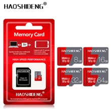 Micro SD Card Memory Card 16GB 32GB 64GB 128GB MicroSD Class 10 Uitra C10 TF card U1 8G cartao de memoria free SD Adapter