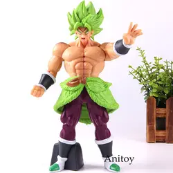 Супер Saiyan Broli Green Hair Ver. Broly фигурка героя Dragon Ball ПВХ Коллекция игрушечная аниме-модель 26,5 см