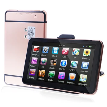 

7 Inch Car GPS Navigation Sat Nav Touch Screen FM 4GB/128M WinCE 6.0 Russia/Europe/USA+Canada Map Vehicle Truck GPS Navigator